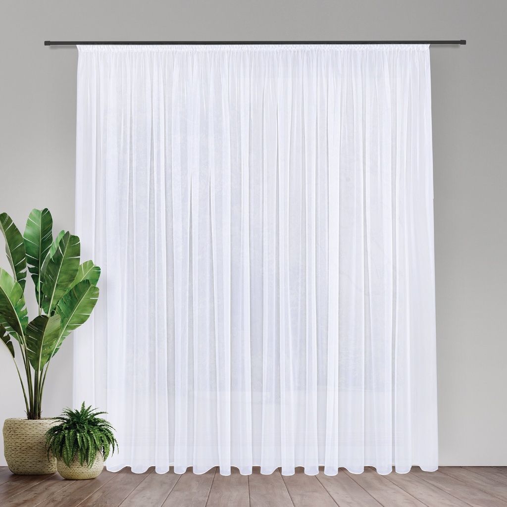 Gerster 40797 0001 wit - 245 x 450 cm (hoogte x breedte)