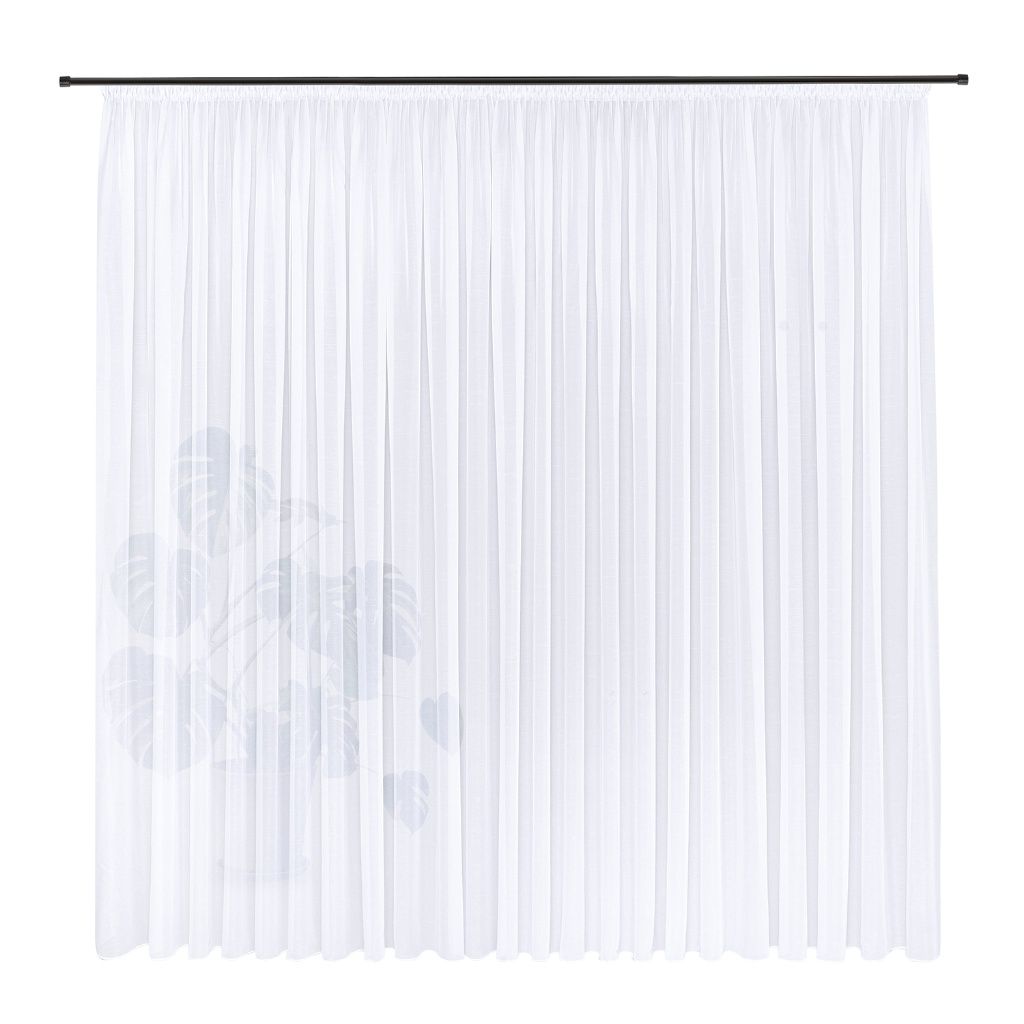 Gerster 40791 0001 wit - 245 x 600 cm (hoogte x breedte)
