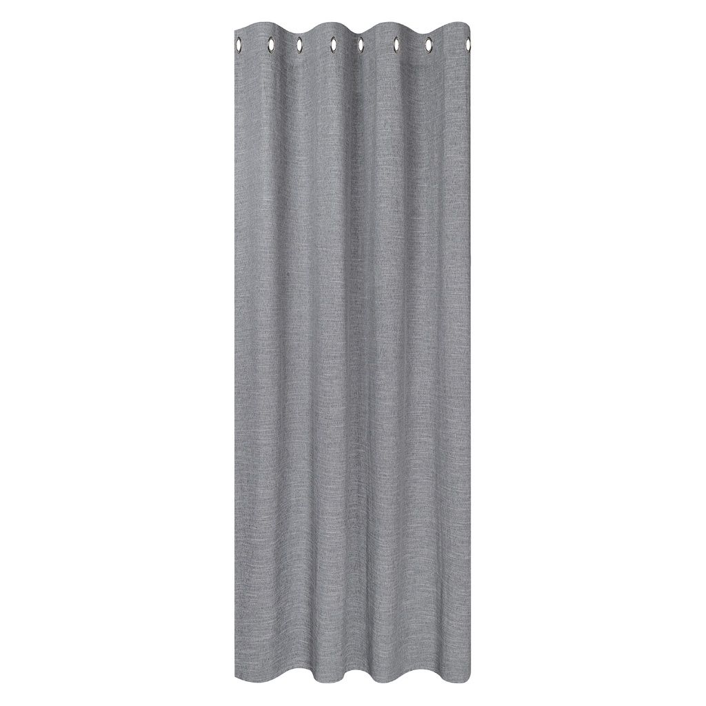 Gerster 41175 0840 lichtgrijs - 245 x 140 cm (hoogte x breedte)