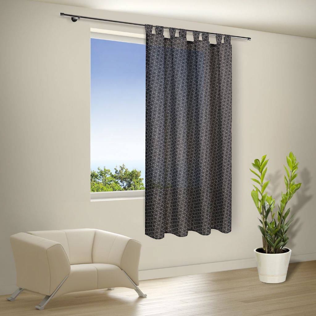 Gerster 40675 0999 zwart - 160 x 140 cm (hoogte x breedte)