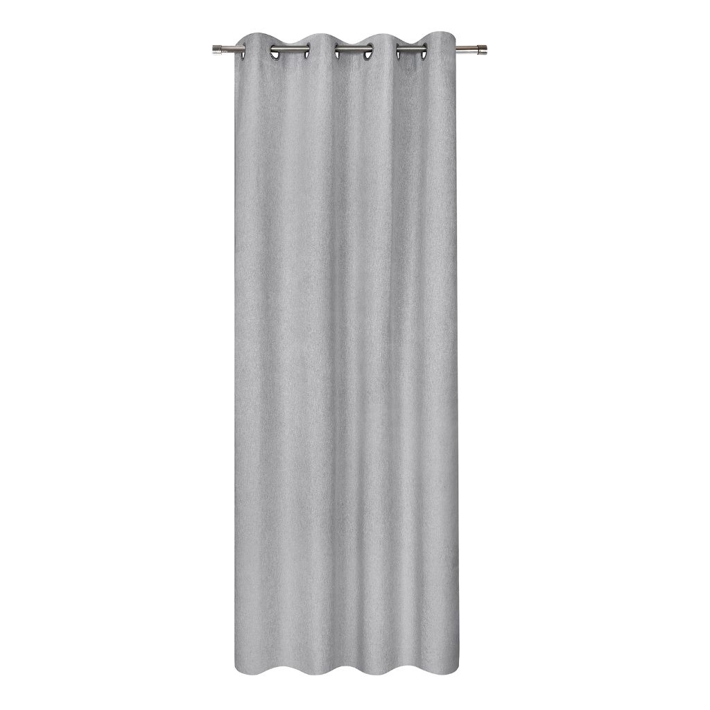 Gerster 41046 0870 lichtgrijs - 245 x 140 cm (hoogte x breedte)