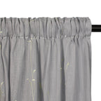 Gerster 40741 0840 lichtgrijs - 245 x 140 cm (hoogte x breedte)