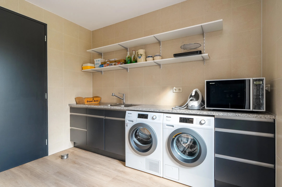 Houtlookvloer in de bijkeuken in Westerbork