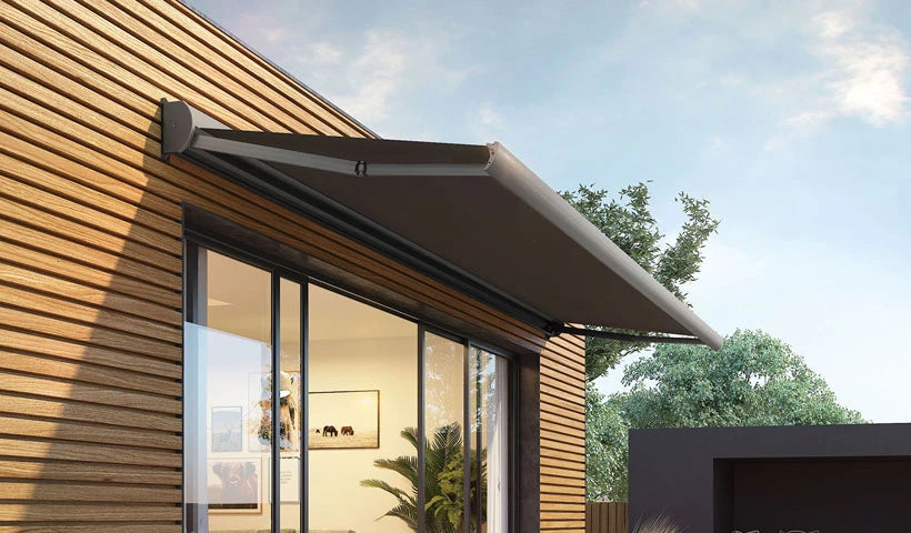 Sunshade Experts Capri: origineel leveranciersbeeld met illustratieve kleuren.