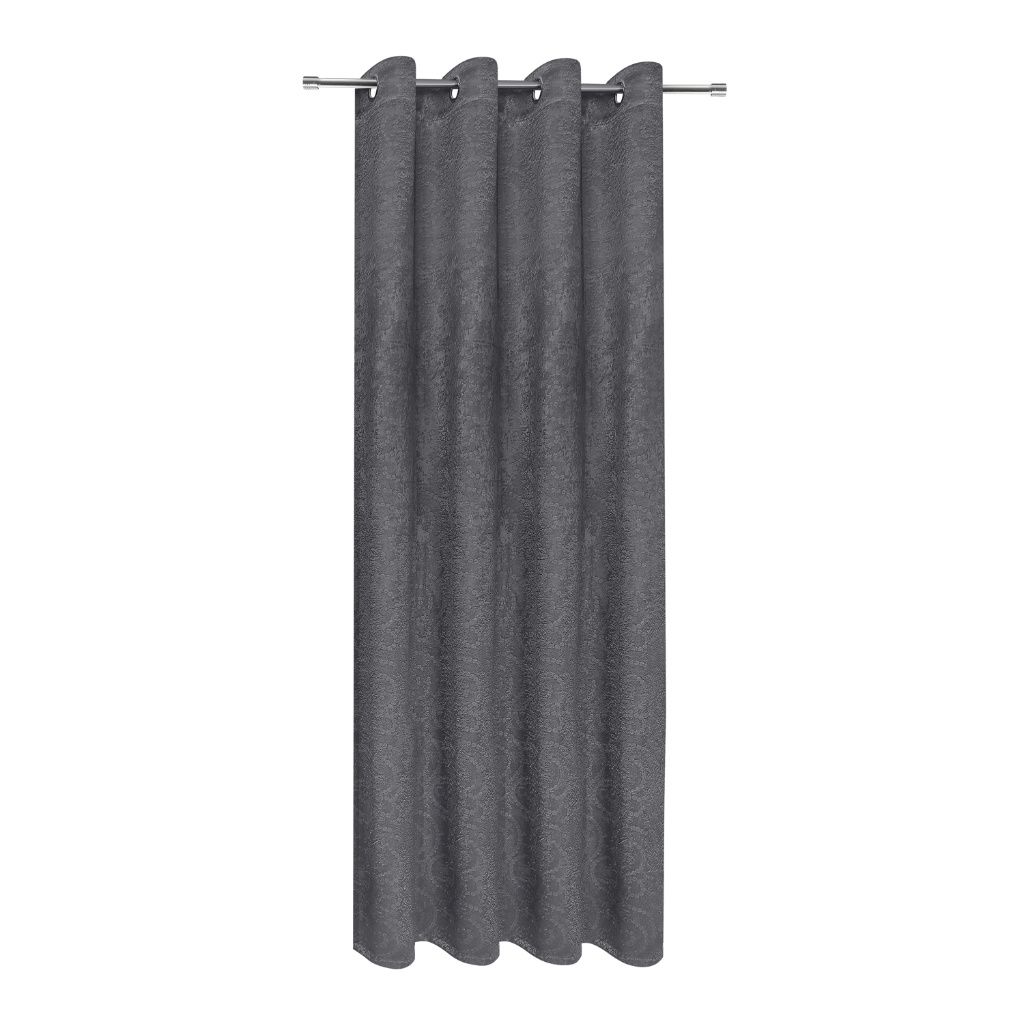 Gerster 40974 0810 antraciet - 245 x 140 cm (hoogte x breedte)