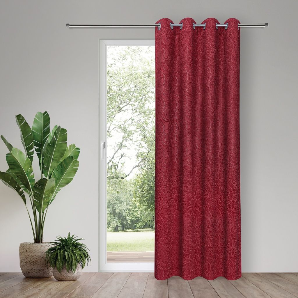 Gerster 40974 0430 rood - 245 x 140 cm (hoogte x breedte)