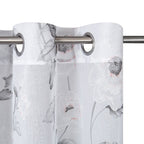 Gerster 41051 0840 lichtgrijs - 235 x 140 cm (hoogte x breedte)