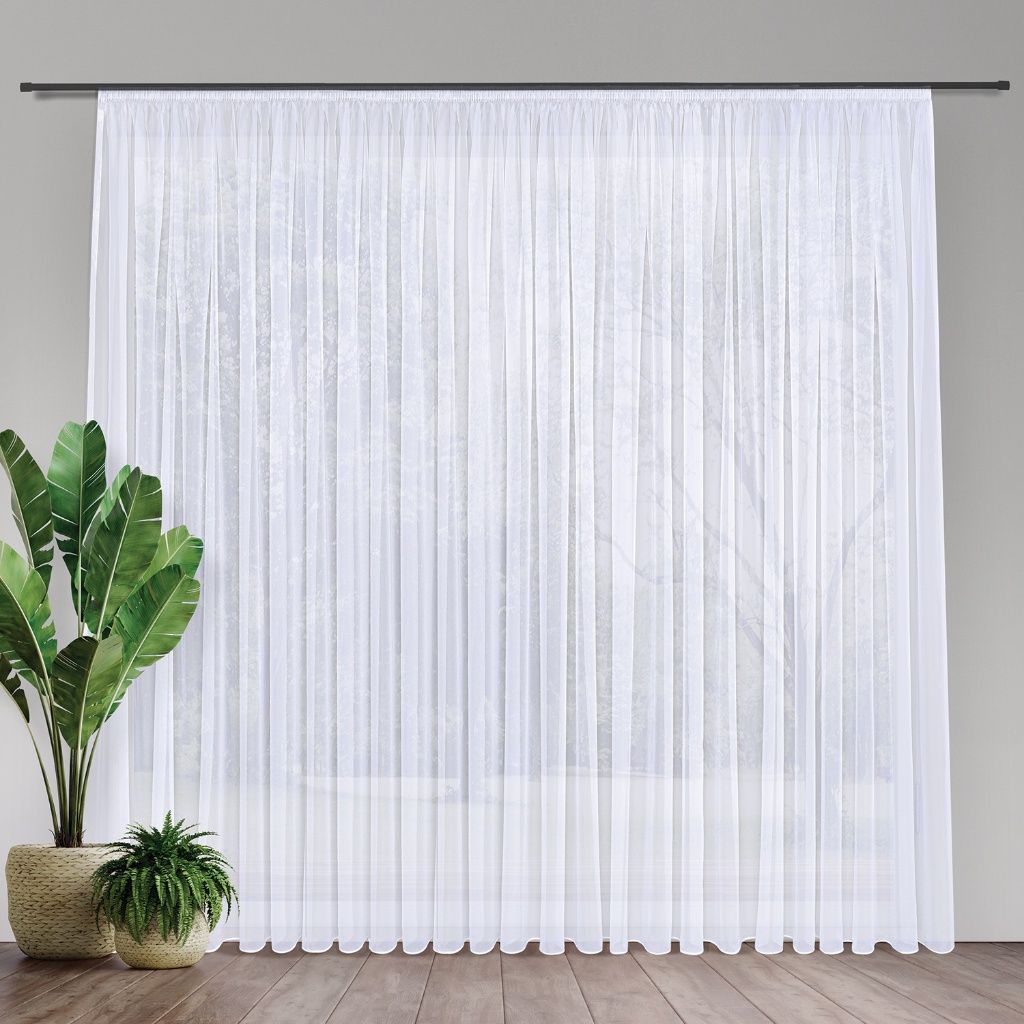 Gerster 40939 0001 wit - 245 x 600 cm (hoogte x breedte)