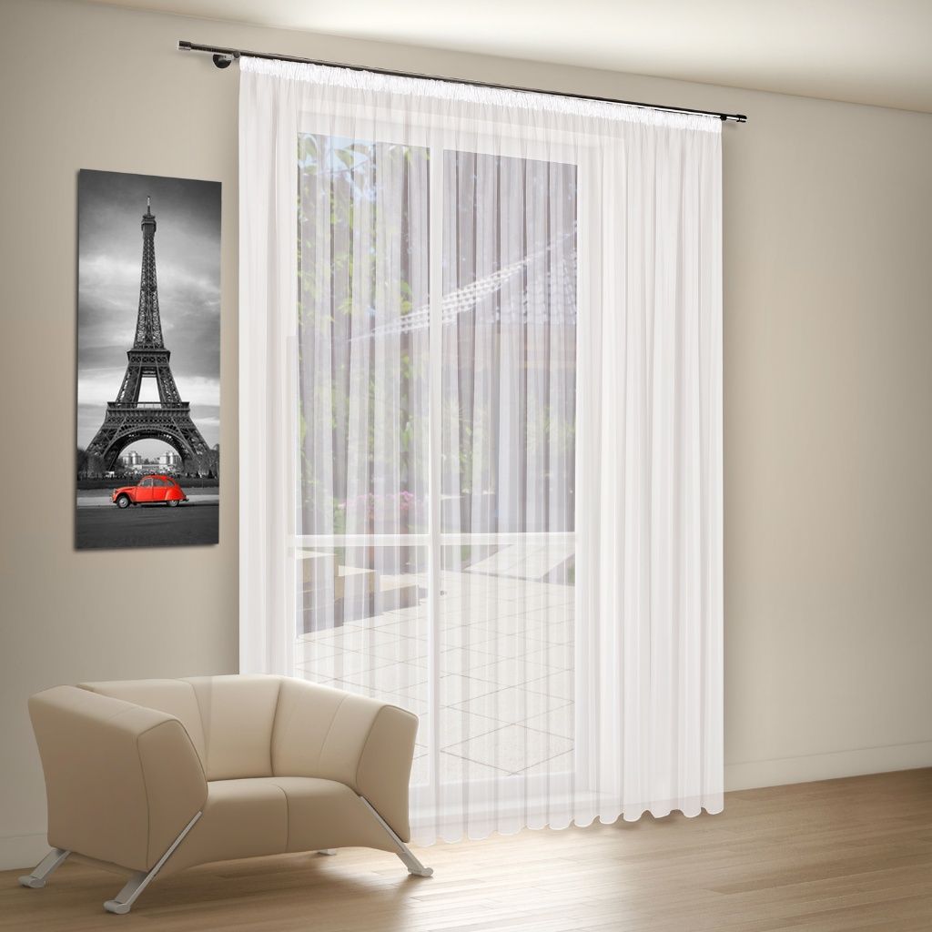 Gerster 4761 0001 wit - 245 x 300 cm (hoogte x breedte)