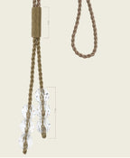 Gerster 2739 0079 gold/schwarz - spanwijdte 045 cm