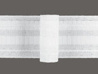 Gerster 6464 Faltenband 67mm, 200%, weiß - 67 mm bandbreedte