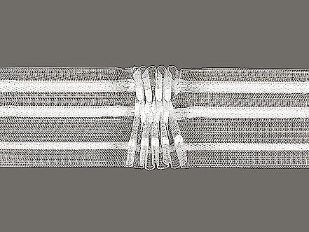 Gerster 6570 Schmuck-Faltenband 50mm, 300% - 50 mm bandbreedte