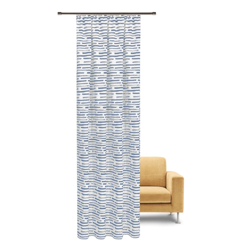 Gerster 40705 0800 blauw - 245 x 140 cm (hoogte x breedte)