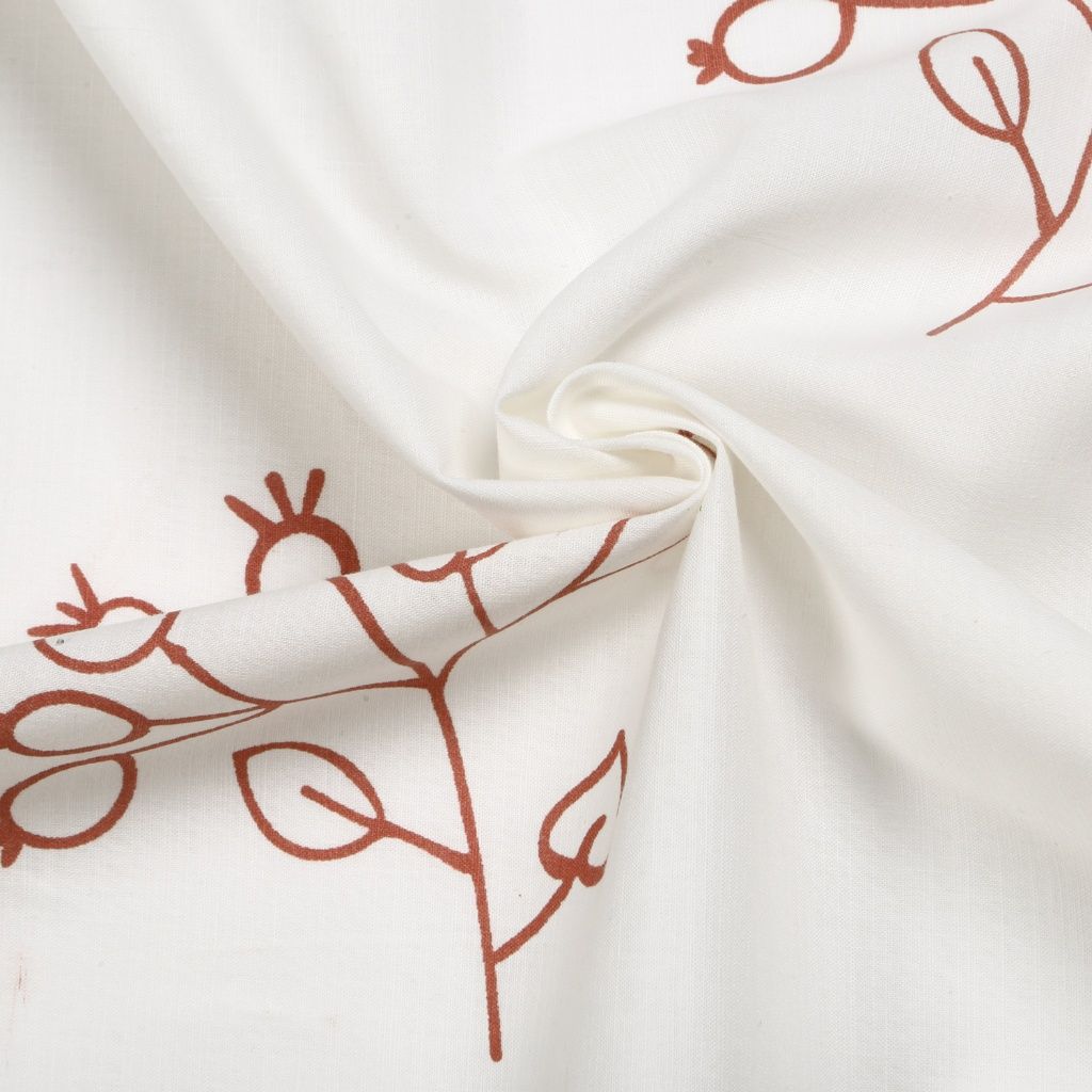 Gerster 40703 0060 rood - 245 x 140 cm (hoogte x breedte)