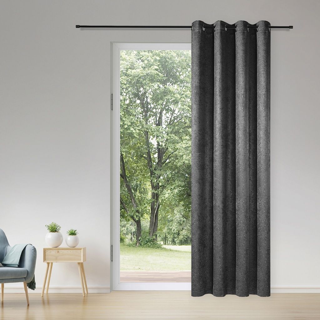 Gerster 41150 0830 grijs - 245 x 145 cm (hoogte x breedte)