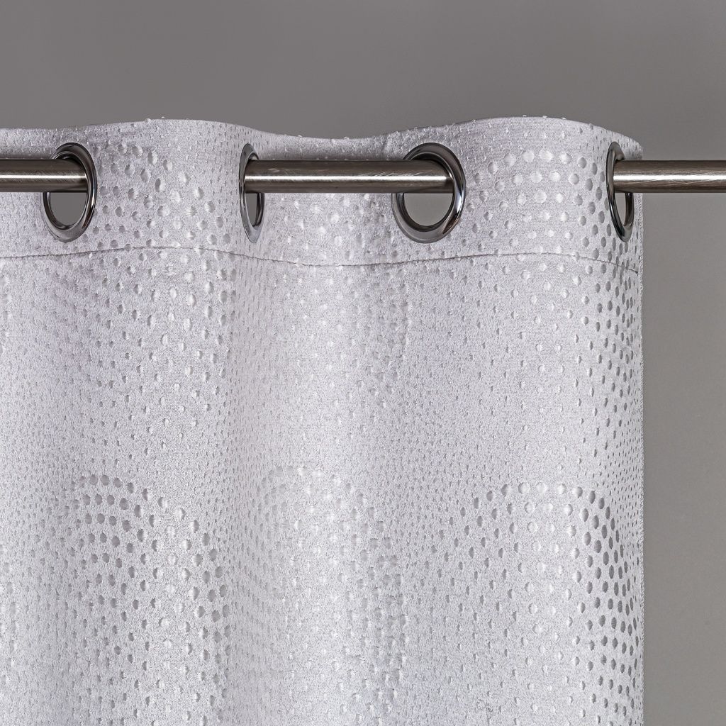 Gerster 41168 0084 grijs - 245 x 140 cm (hoogte x breedte)