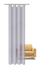 Gerster 40984 0870 lichtgrijs - 245 x 140 cm (hoogte x breedte)