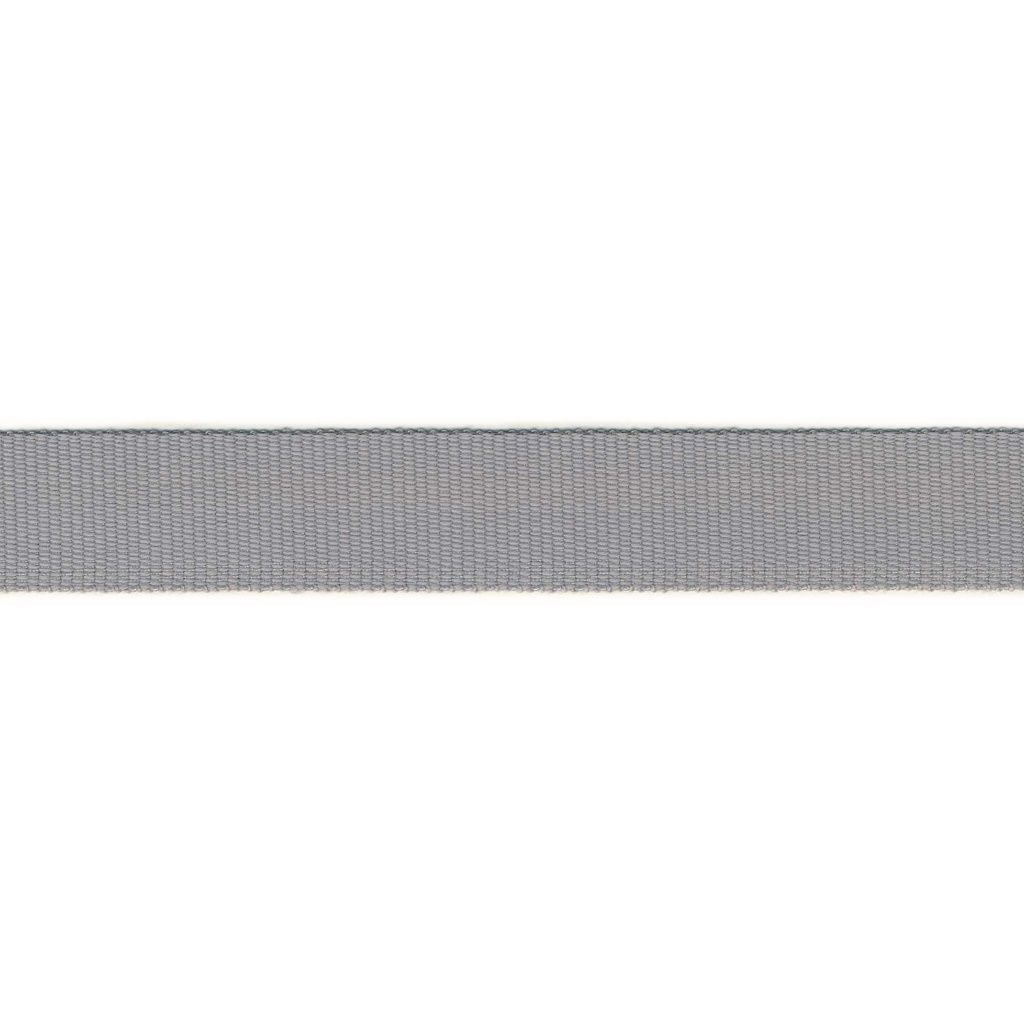 Gerster 61200 Ripsband 26mm 1140 grijs - 25 mm bandbreedte